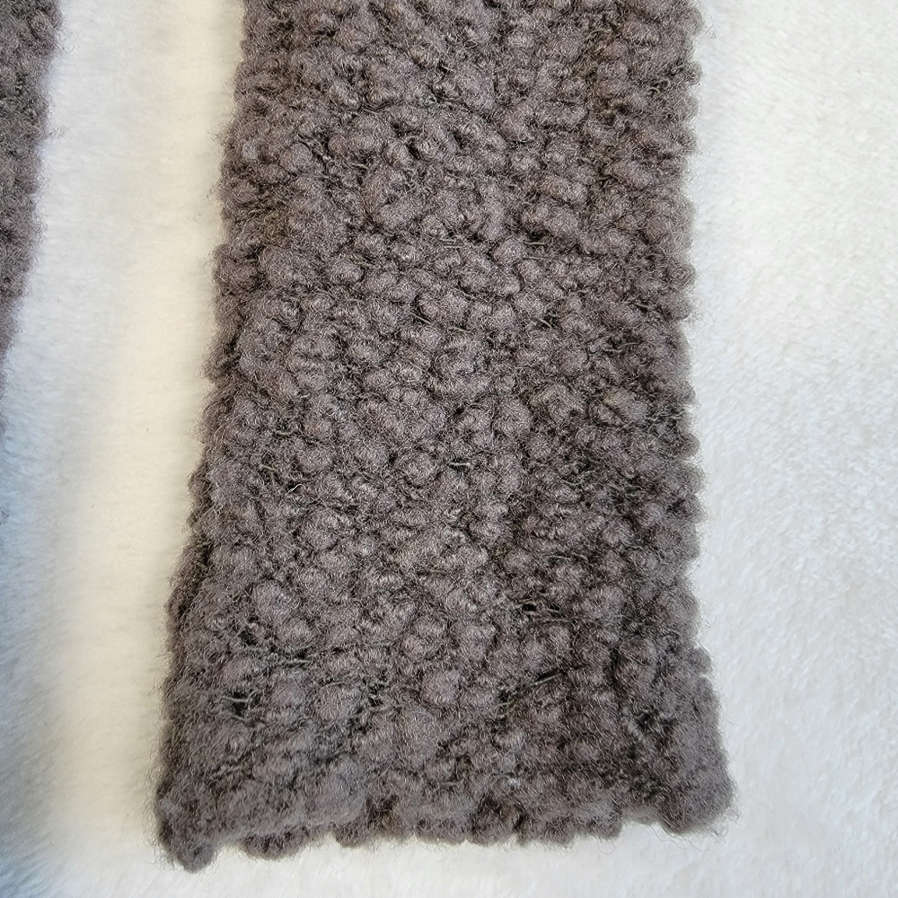 James Perse Wool Shawl Collar Open Cardigan Sweater in Gray, Size 0 (XS) - Picture 10 of 14